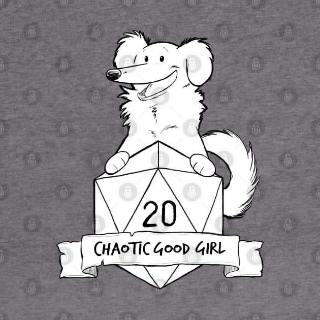 Smaller Print - Chaotic Good Girl by DnDoggos